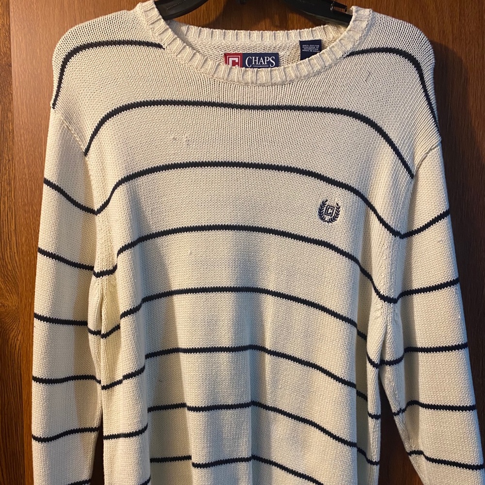 Men’s striped sweater